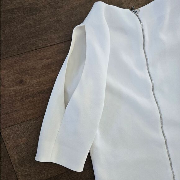 Rachel Roy Off-white Shift Dress Size 6 - Picture 8 of 10